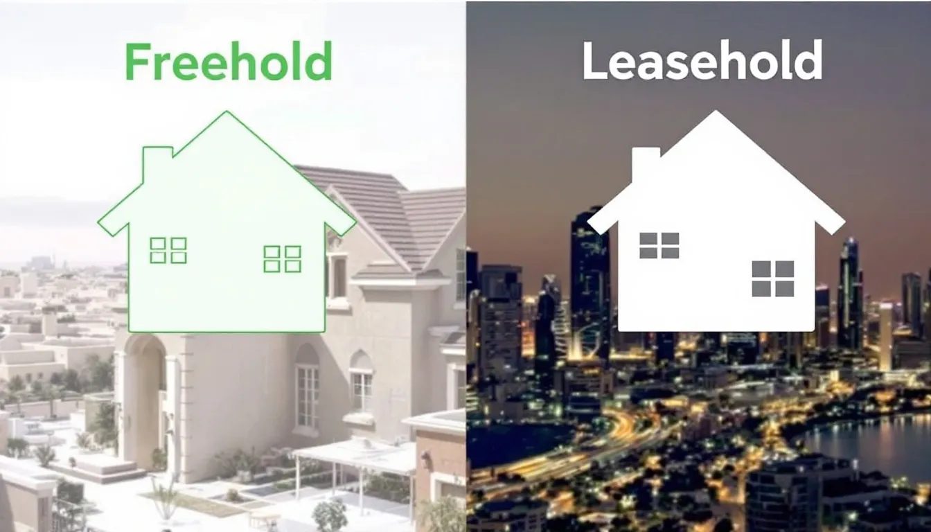 Comparing freehold and leasehold property ownership options in Dubai